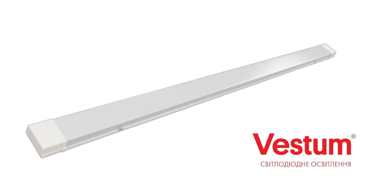 Світлодіодний лінійний світильник Vestum 1,2м 72W 6500K 220V IP20 1-VS-6004